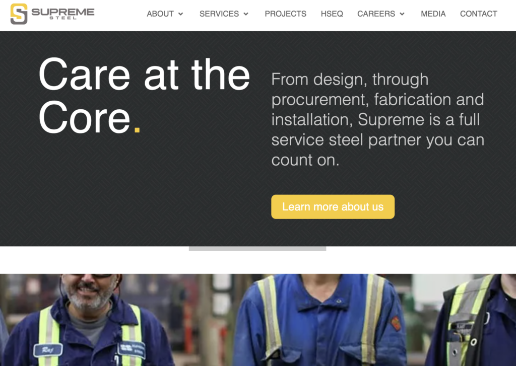 Supreme Steel: Care at the core